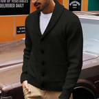 Pembroke Men's Shawl-Collar Knit Button-Up Cardigan