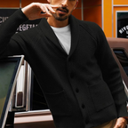 Pembroke Men's Shawl-Collar Knit Button-Up Cardigan
