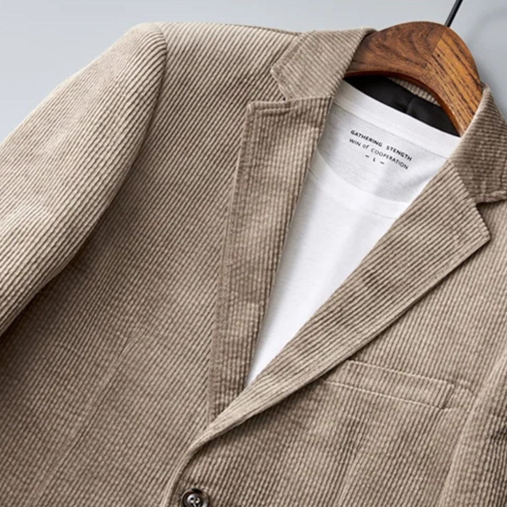 Giglio Men's Slim-Fit Corduroy Suit Jacket