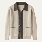 Inverness Knit Cardigan for Men, Regular Fit with Pockets
