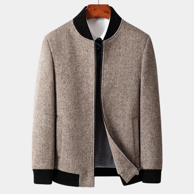 Men's Wool Jacket - Stylish and Warm Outerwear