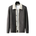 Inverness Knit Cardigan for Men, Regular Fit with Pockets