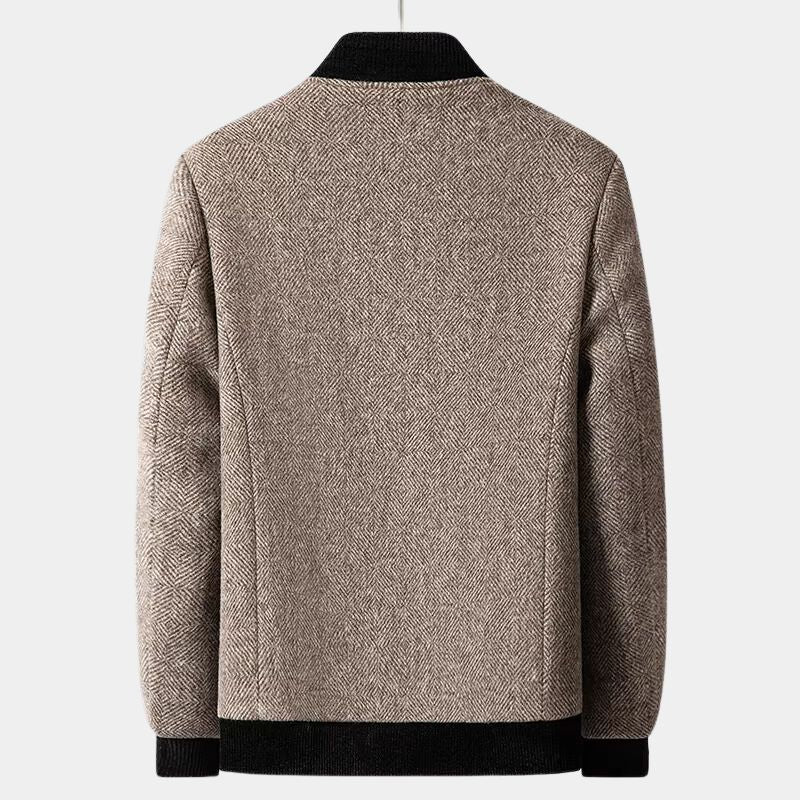Men's Wool Jacket - Stylish and Warm Outerwear