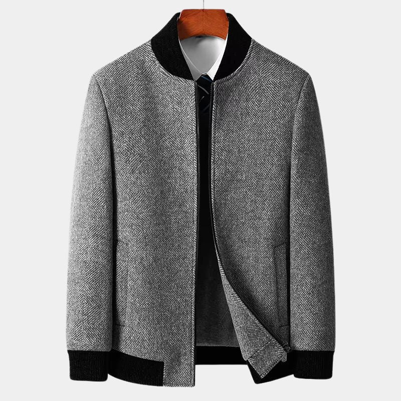 Men's Wool Jacket - Stylish and Warm Outerwear
