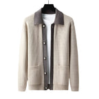 Inverness Knit Cardigan for Men, Regular Fit with Pockets