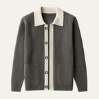 Inverness Knit Cardigan for Men, Regular Fit with Pockets