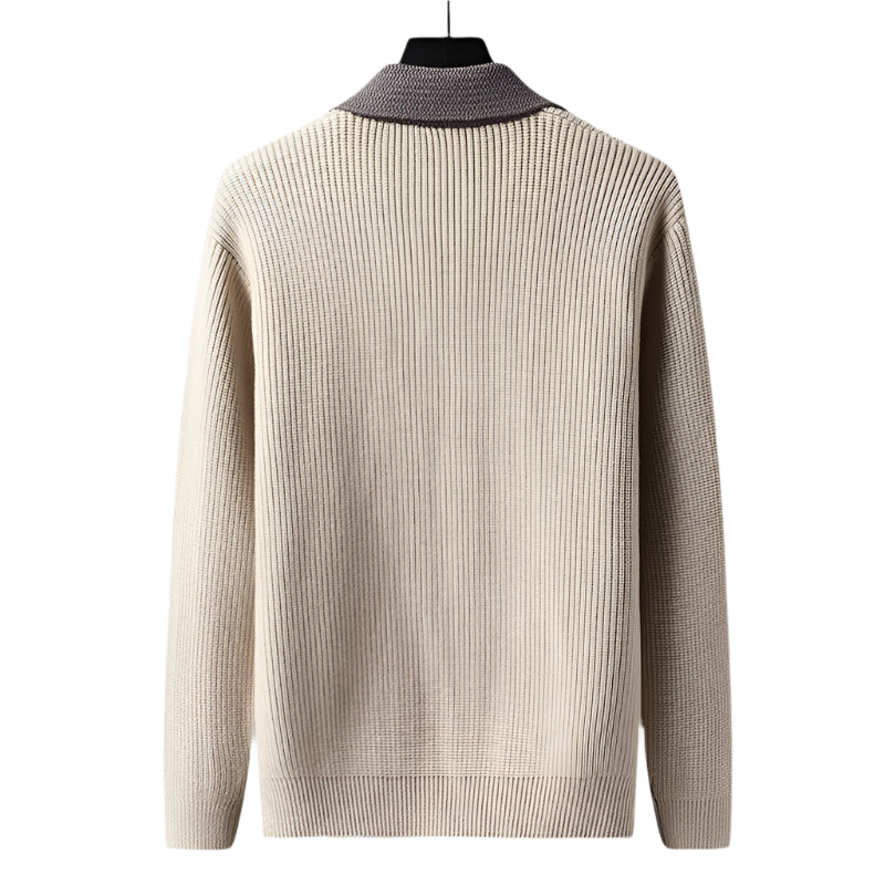 Inverness Knit Cardigan for Men, Regular Fit with Pockets