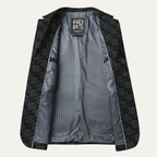 Kentmere Men's Oversized Houndstooth Wool Blend Jacket