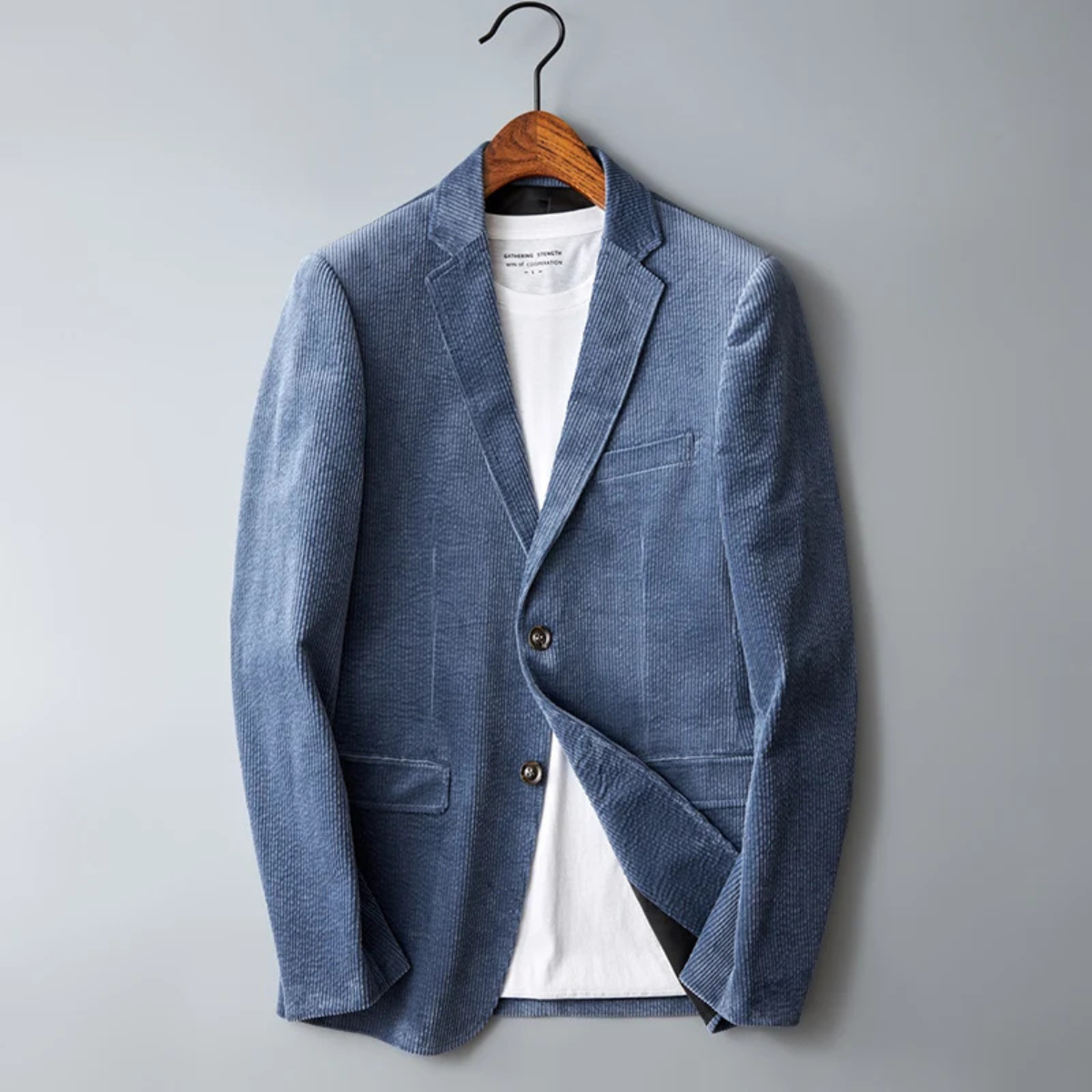 Giglio Men's Slim-Fit Corduroy Suit Jacket