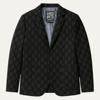 Kentmere Men's Oversized Houndstooth Wool Blend Jacket